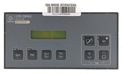 Raytheon Anschutz GmbH 130-605 NG001 Operator Unit STD.20 TMC