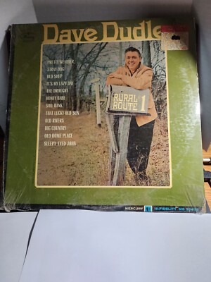 DAVE DUDLEY ''Rural Route #1'' LP Vinyl 1965 NEW & SEALED R68