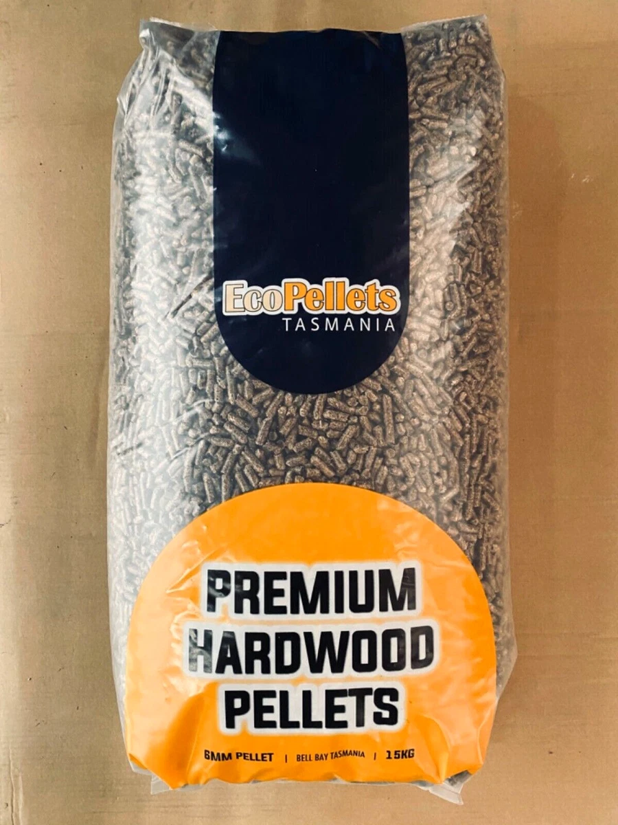 Wood Pellets! 100% Natural Hardwood, 15kg/bag. Melbourne Warehouse Pickup  Only. | eBay