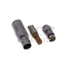 M12S Type FFA ERA 1S 3pin Waterproof Plug With Stepped Insert Circular Connector