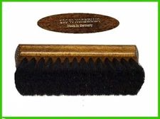 Shoe Brush ~ Hard Wood Handle ~ BLACK QUALITY 100% Horse Hair