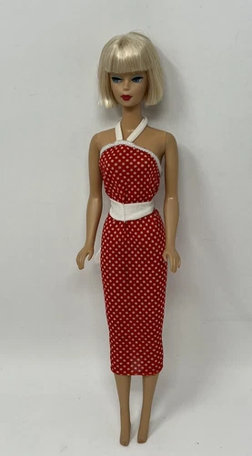 Vintage Barbie Clothes Best Buy Doll Outfit #1465 Superstar Red Polka Dot Dress