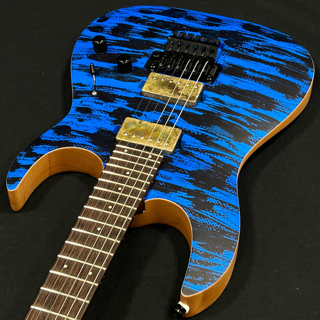 Electric Guitar Saito Guitars S-624 RBG WWA 2H Royal Blue