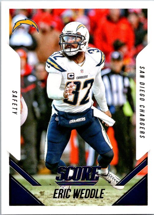 2015 Score #63 Eric Weddle NearMint/Mint