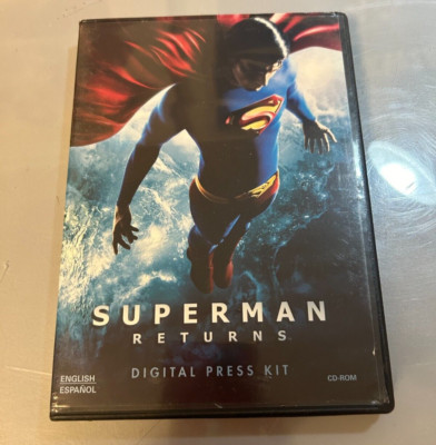 SUPERMAN RETURNS - 2006 ORIG ELECTRONIC DIGITAL PRESS KIT - BRANDON ROUTH epk