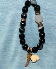 Fashion Bracelet Stretchy Elephant Bracelet with stones and Rhinestones