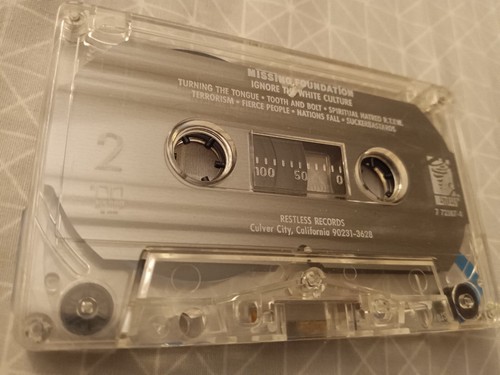 Missing Foundation - Ignore the White Culture 1990 Cassette Industrial Noise, VG - Picture 3 of 7