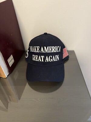 Official Donald Trump Hat Authentic Cap 45th President MAGA Blue Cali-Fame  USA