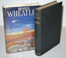 * Rare * Dennis Wheatley Star of ill-Omen 1st Edition in D/J 1952