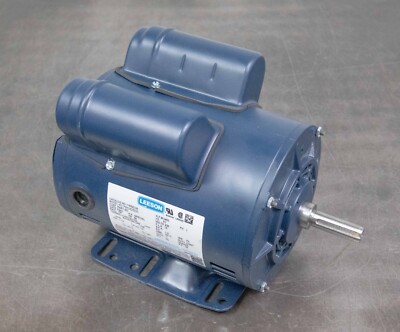 Leeson 116523.00 Electric Motor 5 HP Spl 3450 Rpm 1ph  208-230 V P6K34DB22