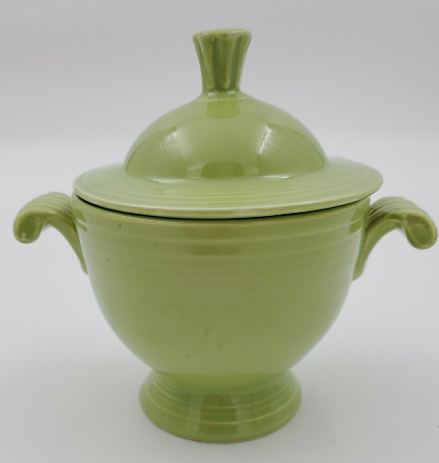 Fiesta Chartreuse Sugar Homer Laughlin China FiestaWare Lid Vintage Lemongrass eBay
