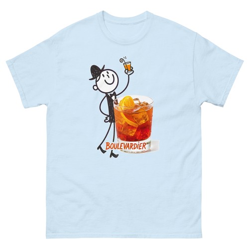 Boulevardier Drink Delicious Popular Beverage T-Shirt - Picture 10 of 13
