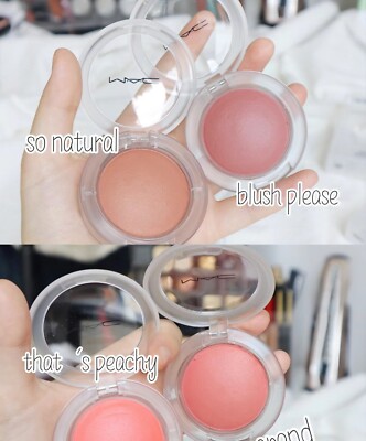 MAC アイシャドウパレット & GLOW PLAY BLUSH MAC Cosmetics Glow Play Blush - 0.25oz - NIB (CHOOSE SHADE) M.A.C