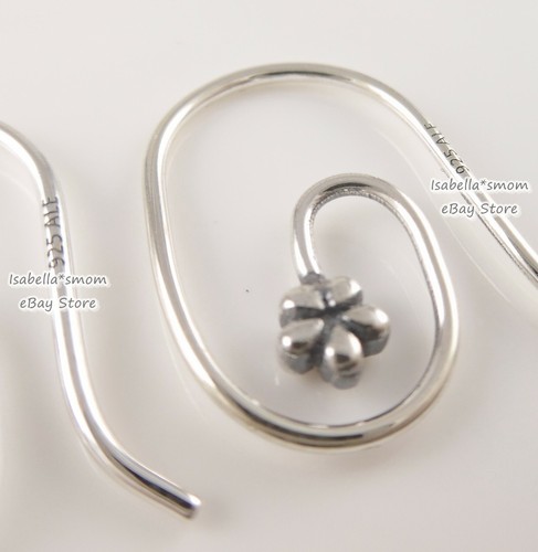 PENDIENTES COLGANTES RETIRADOS Genuinos PANDORA Compuestos Flor Medianos POSTES Ganchos 290603 - Imagen 6 de 8