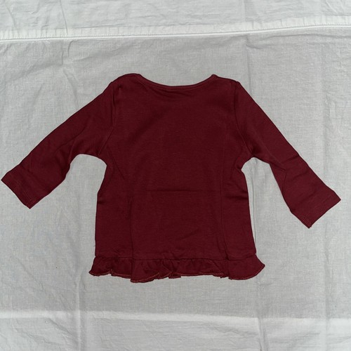 Lupilu Baby Mädchen Langarmshirt Gr. 62/68 2-6 Monate Rostrot Neu SM1080 - Bild 6 von 6