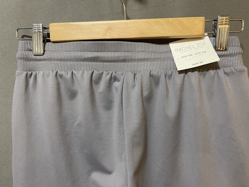 Neu mit Etikett Rachel Zoe Damen-Cargo-Jogginghose elastischer Bund mittelhoch Viskose schmal Größe XS grau - Bild 8 von 13