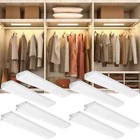 8 Pack Slim Led Under Cabinet Lighting, 12 Inch Under-Counter Light Fixtures, Pl