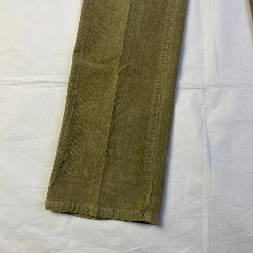 Joe's Jeans Corduroy Pants Womens 30W Solid Tan Cotton Blend 34x29 - Image 3 of 4