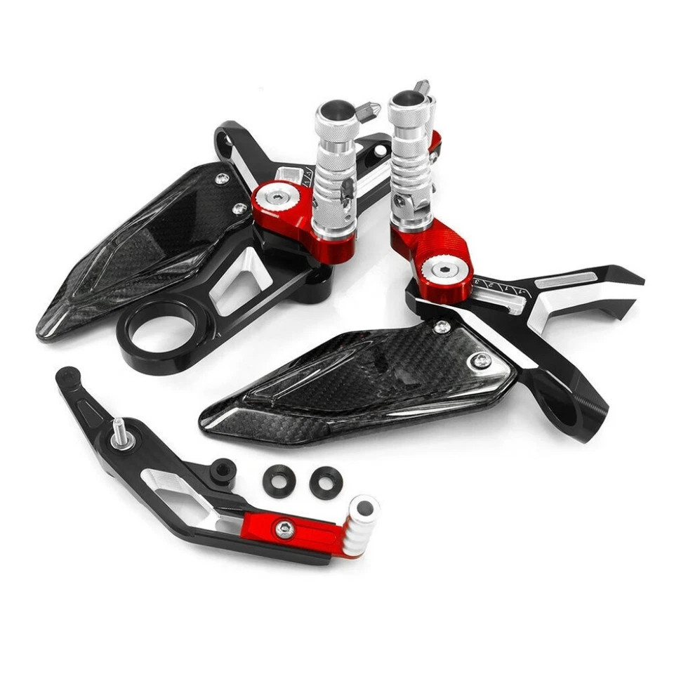 Für S1000RR M1000RR 2019-2024 2025 Fußrastenanlage Fußraste echte Kohlefaser - Bild 2 von 4