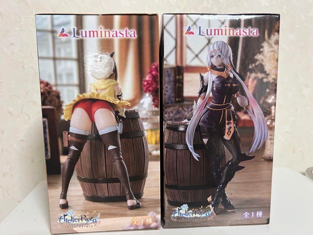 Atelier Ryza Luminasta Figure Reisalin Stout Lila Desires Set SEGA