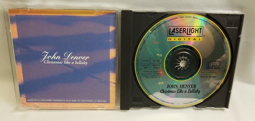 John Denver Christmas Like a Lullaby CD 1996 Delta Music Laserlight - Picture 3 of 4