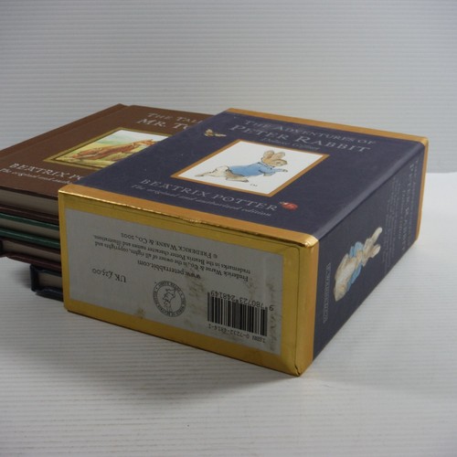 The Adventures Of Peter Rabbit Deluxe Giftset Beatrix Potter VGC 4 books HC - Picture 13 of 21