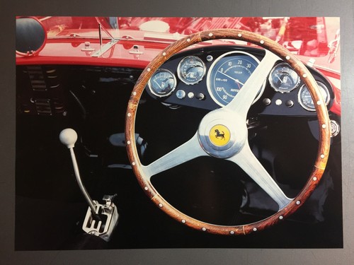 1953 1957 Ferrari 500 Trc Spider Print Picture Poster Rare Awesome L K Ebay