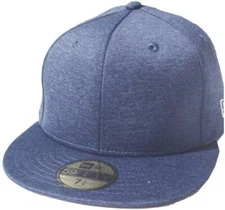New Era Light Navy Shadow Tech Blanc Blank 59Fifty Fitted Cap Kappe Men