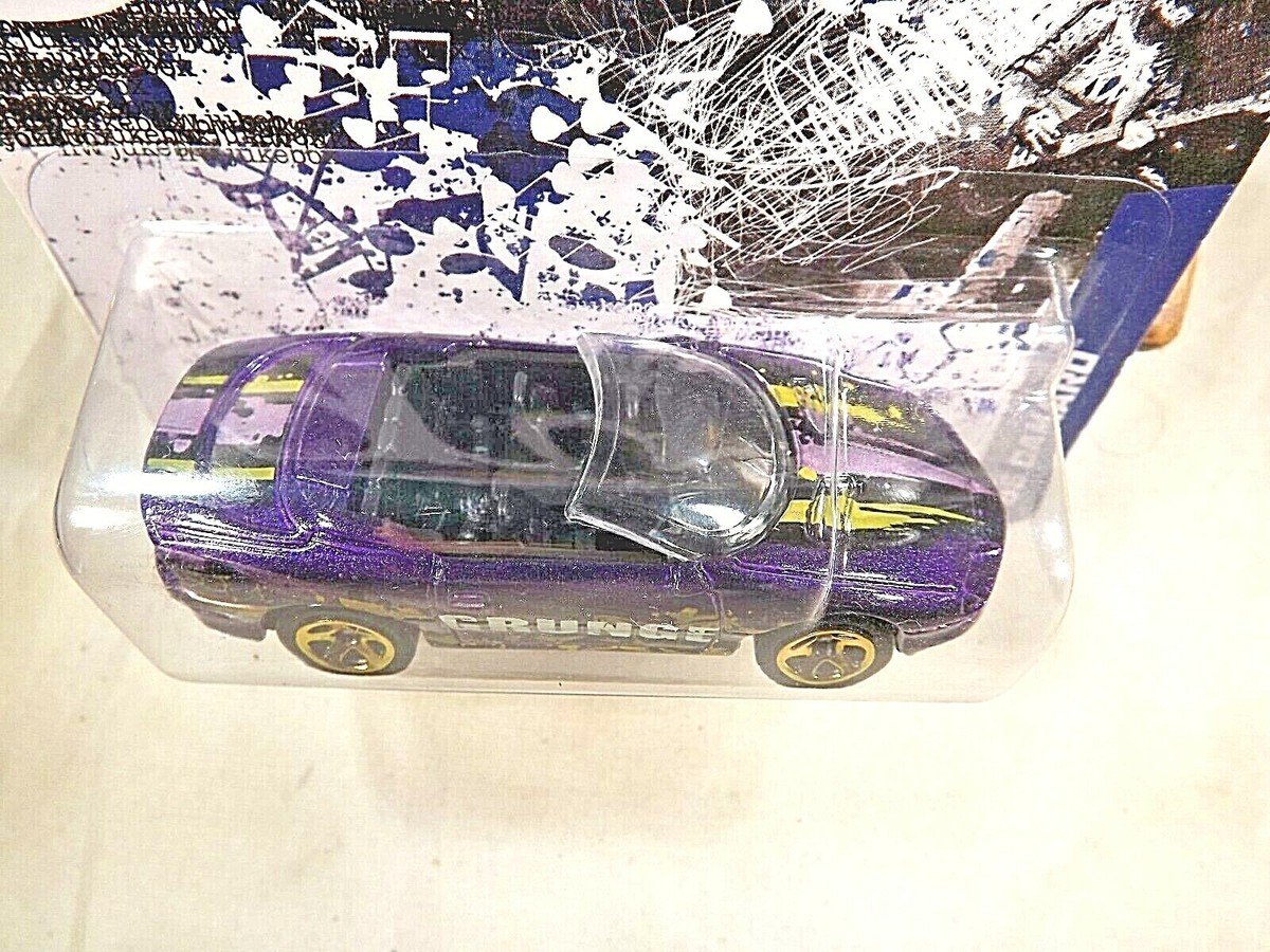 ビンテージ　オルゴール付きクラッシックカー 2013 Hot Wheels Jukebox-Grunge 25/32 '95 CAMARO Purple w
