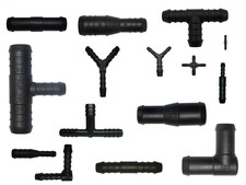 Produktbild - # Schlauchverbinder RGV Kunststoff PA GF30 schwarz 3-32mm alle Größen