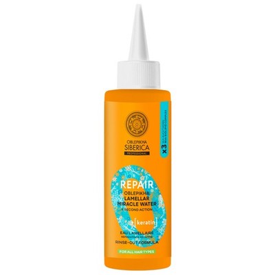 Natura Siberica Oblepikha Repair Lamellenwasser Keratin-Reparatur 200 ml hilft, 