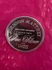 Johnson Mathey 1 oz .999 Silver Round Freedom of Speech Standing Liberty Vintage