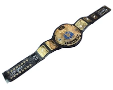 Hulk Hogan Signed Big Eagle Replica Championship Wrestling Belt WWE w Insc BAS