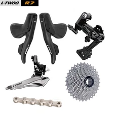 LTWOO R7 2x10 Speed Road Bike Groupset Shifter Derailleurs 11-32T Cassette Chain