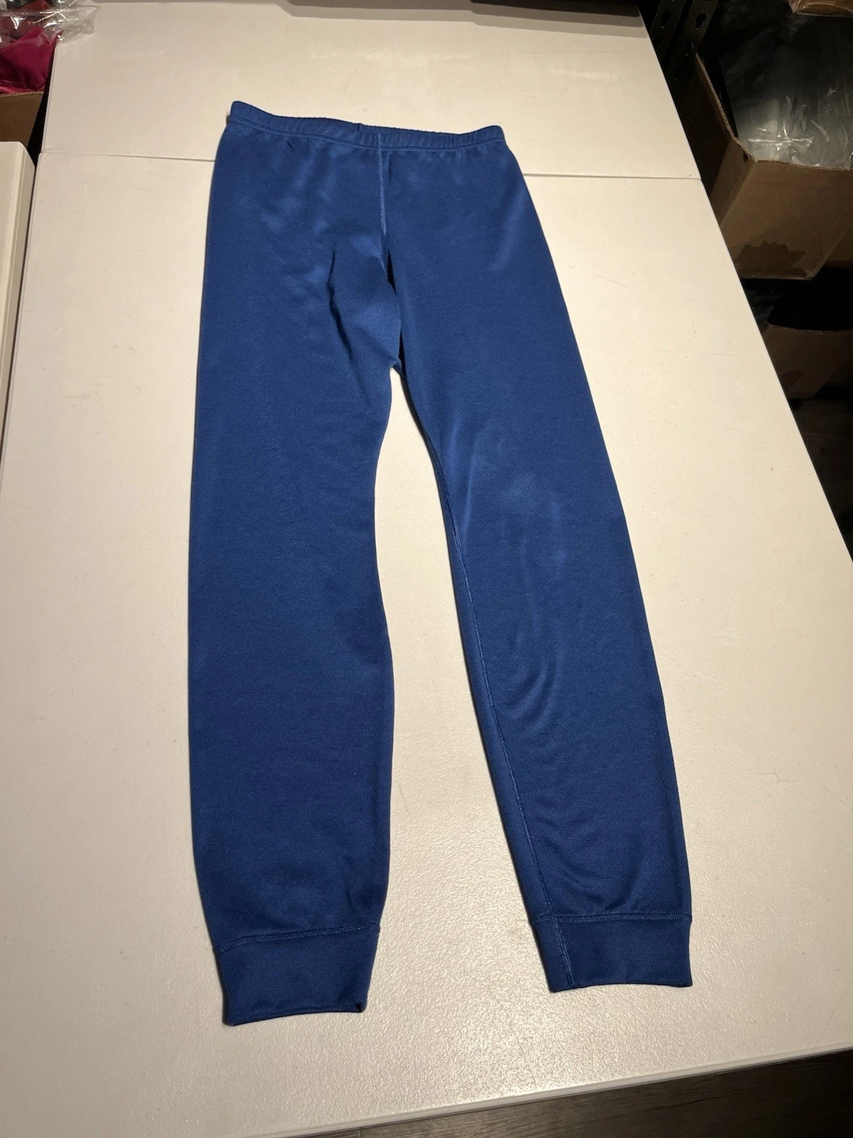 Patagonia Pants Kids XL 14 Blue Capilene 3 Mid Weight Baselayer Thermal Poly