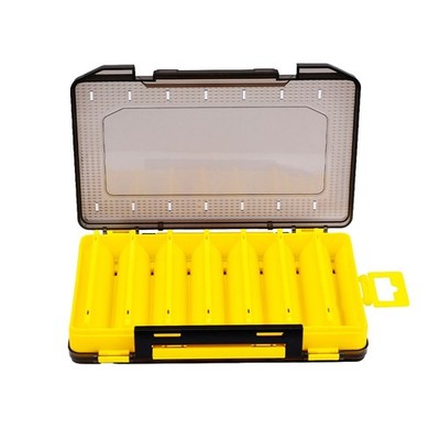 Two-Way Opening Fishing Tackle Box 14 Compartments to Prevent Tangling of Gear