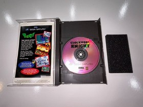 Clockwork Knight (Sega Saturn, 1995) Complete in Box with Manual Excellent