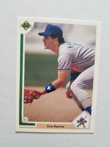 Eric Karros #24 1991 Upper Deck card