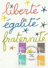 Carte 1er jour Marianne en Euro 2002 1