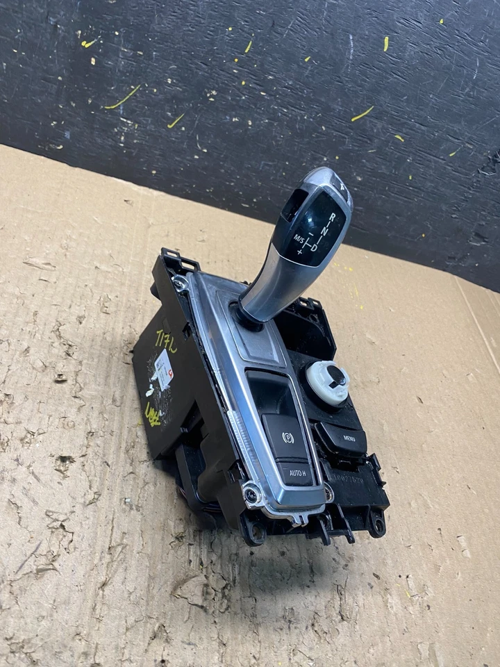BMW X5 E70 2007 a 2013 cambio selector engranaje con interruptor de menú OEM T1713 PS Foto 2 de 4