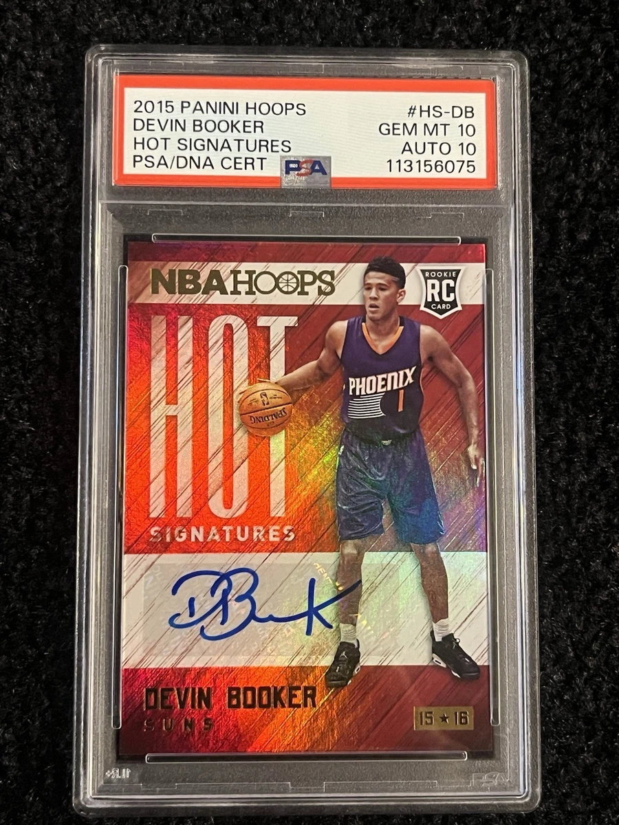 Devin Booker Professional Sports Authenticator (PSA) Basketball
