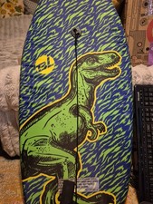 Big Lizard Body Board 33” Medium 100 - 130 Lbs For Kids 13 & Up, Dinosaur T Rex