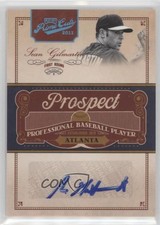 2011 Playoff Prime Cuts Century Platinum 6/25 Sean Gilmartin #SG Auto w8t