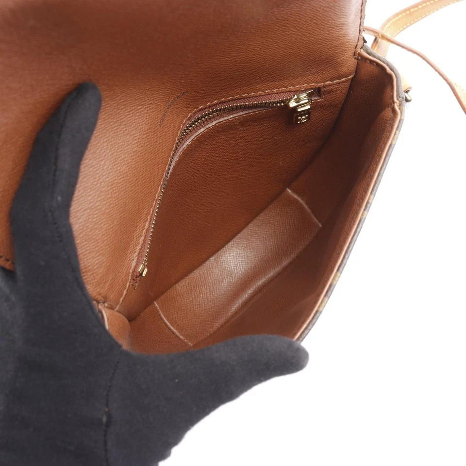 Сумка через плечо LOUIS VUITTON Shanti PM M51234 холщовая с монограммой б/у LV - Изображение 3 из 4