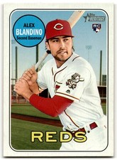 2018 Topps Heritage #509 Alex Blandino