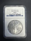 2010 American Silver Eagle Dollar Coin - NGC Certified MS69 - Early Releases