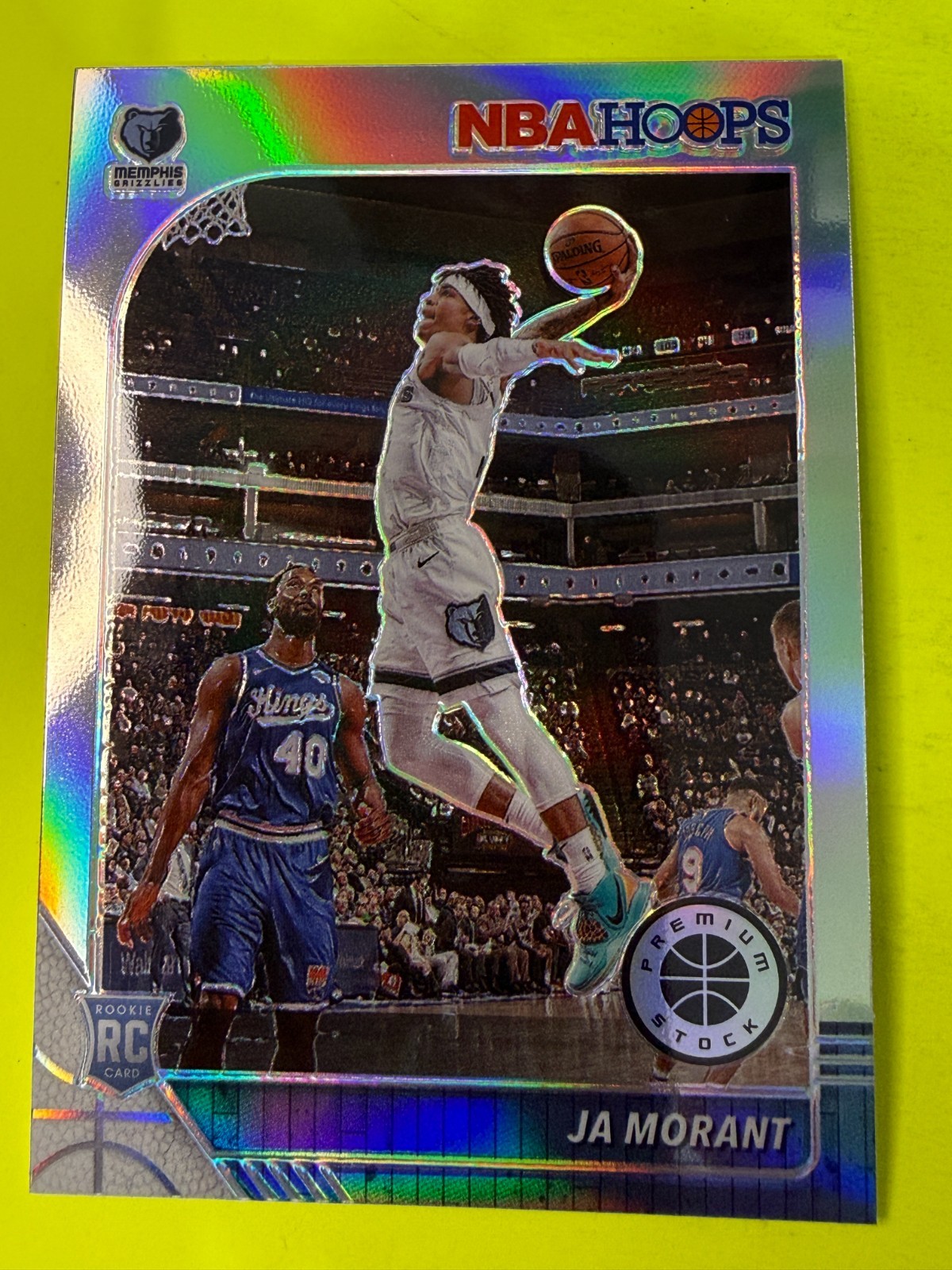 71027 2019-20 Hoops Premium Stock Prizms Silver #259 Ja Morant RC BK$25