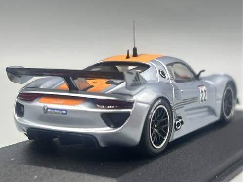 1/43 Minichamps Porsche 918 RSR silber WAP0201910C ; - Bild 8 von 14