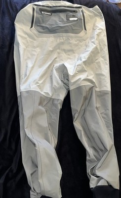 Simms Gore-Tex Fishing Stockingfoot Chest Waders Men LK No Belt Made in USA