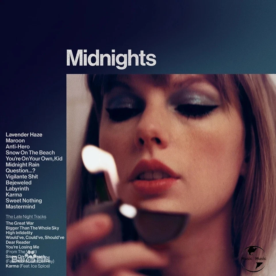 NEW Taylor Swift Midnights The Late Night Edition CD Deluxe Edition - Image 2 of 4